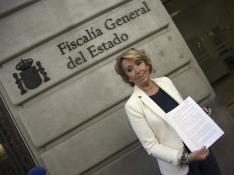 La presidenta del PP de Madrid y candidata a la Alcaldía de la capital, Esperanza Aguirre