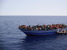 Más de 5.000 inmigrantes han sido rescatados en el Mediterráneo desde el viernes