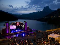 Auditorio natural de Lanuza del Festival Pirineos Sur