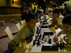 ?Fraga promociona el ajedrez con torneos populares a la fresca