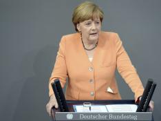 Merkel cuenta con el claro respaldo de su socio de coalición, el Partido Socialdemócrata .