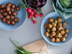Las 'veggie balls', las nuevas albóndigas vegetarianas de Ikea.