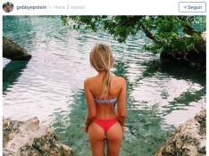 La 'it girl' australiana Gabrielle Epstein, en una imagen compartida en su cuenta de Instagram.