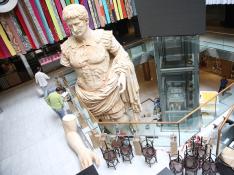 Nueva estatua de César Augusto en Puerta Cinegia