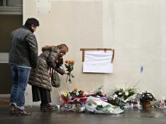 Recuerdo a las víctimas del ataque al semanario francés.