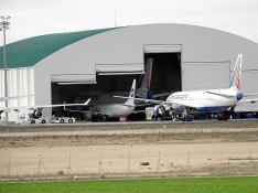 La empresa de estacionamiento y mantenimiento de aviones Tarmac explota la campa.