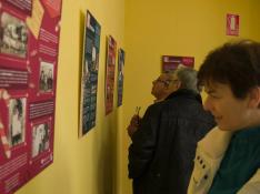 La exposición cuenta la historia del pueblo.