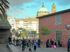 Colegio Nertóbriga de La Almunia, uno de los primeros que aprobaron la jornada continua.