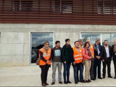 Diputados de las Cortes visitaron el aeropuerto de Teruel.