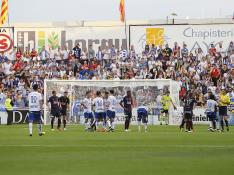 Última falta clara de la que ha dispuesto a favor el Real Zaragoza. Fue en Huesca el pasado jueves e Isaac le arrebató el lanzamiento a Lanzarote en el último instante, chutando contra la barrera y desperdiciando una clara ocasión para haber hecho el 0-2.