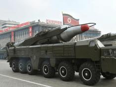 Corea del Norte lanza un segundo misil de medio alcance Musudan