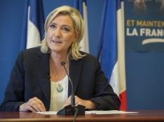La candidata ultraderechista a las presidenciales francesas, Marine Le Pen.