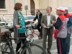 Desayuno gratis para quienes se desplazan en bicicleta por Zaragoza