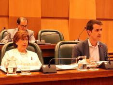 Pedro Navarro durante la Comisión de Urbanismo de este miércoles en el Ayuntamiento.