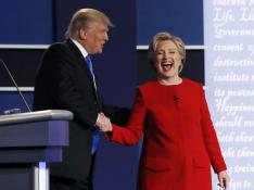 Debate entre Clinton y Trump