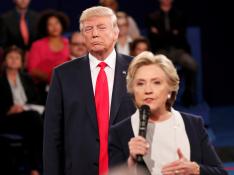 Clinton y Trump protagonizan un tenso debate centrado en el vídeo del magnate