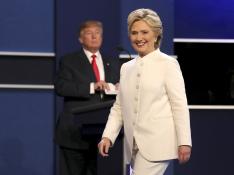 Donald Trump se niega a decir si aceptará la victoria de Clinton en unas elecciones "amañadas"
