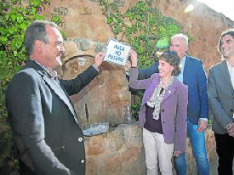 Pozuel de Ariza brinda con y por el agua potable