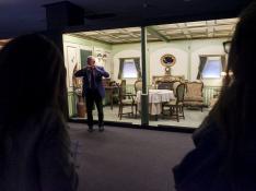 El historiador Claes-Göran Ovar Wetterholm presentó ayer 'Titanic: The Exhibition' en el centro comercial Augusta