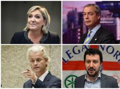 Marine Le Pen, Nigel Farage, Geert Wilders y Matteo Salvini son algunos de los líderes que han celebrado la victoria de Trump.