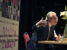 El exjuez Baltasar Garzón interviene en la clausura de la décima edición de la Semana de la Memoria Histórica
