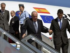 El rey Juan Carlos llega a Cuba para el funeral de Fidel Castro