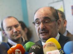 Lambán pide "contundencia" contra los impulsores de una sede alternativa en Ferraz