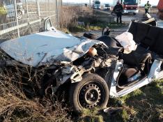 Dos muertos y dos heridos graves en sendos accidentes en Huesca y Teruel