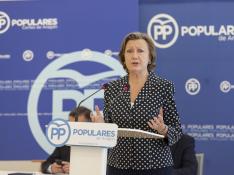 La presidenta del PP en Aragón, Luisa Fernanda Rudi.