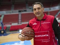 Luis Guil, nuevo entrenador del Tecnyconta Zaragoza.