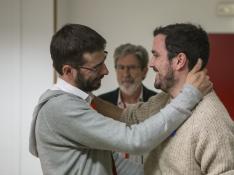 Álvaro Sanz, nuevo coordinador de IU Aragón junto a Alberto Garzón