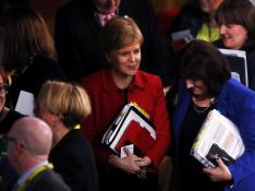 La primera ministra de Escocia, Nicola Sturgeon, en una imagen de archivo.