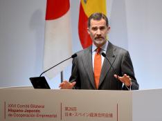 Grandes empresarios japoneses expresan al Rey su deseo de invertir más en España