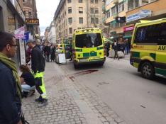 El centro de Estocolmo, donde se ha producido el ataque.