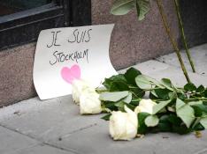 Estocolmo honra a las víctimas del atentado del viernes.
