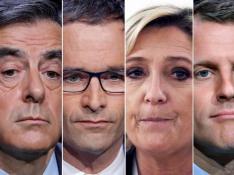 Los seguidores de Le Pen y Fillon, los más belicosos en las redes sociales