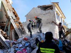 Una persona muerta en terremoto en la isla griega de Lesbos.