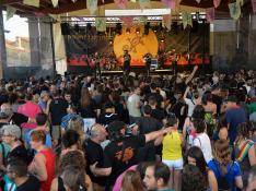 Llenazo en el festival Poborina Folk a pesar del calor