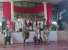 Teatralización de la Feria Romana del año pasado en Almonacid de la Cuba.