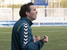 Alberto Berna, entrenador del Zaragoza Club de Fútbol Femenino.