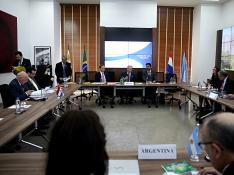 Imagen de la reunión del Mercosur.