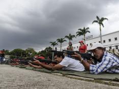 Caracas responde a la amenaza de Washington con una exhibición de su fuerza militar