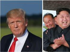Trump se mofa de Kim Jong Un llamándole 'hombre cohete'