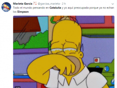 Indignación en Twitter por la cancelación de 'Los Simpson'