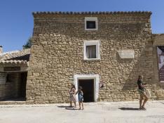 La casa natal de Goya se conserva y puede ser visitada en Fuendetodos.