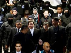 Las asesinas de Kim Jong-nam visitan la escena del crimen durante el juicio