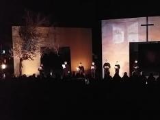 'Don Juan Tenorio' cobra vida en el cementerio de Torrero