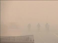 Foto de archivo de contaminación en Nueva Delhi.
