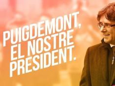 JxCat hará campaña para "ganar" con el lema 'Puigdemont, nuestro president'