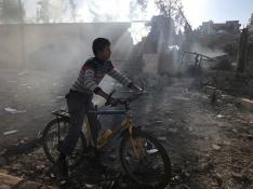 El Ejército isrelí bombardea Gaza